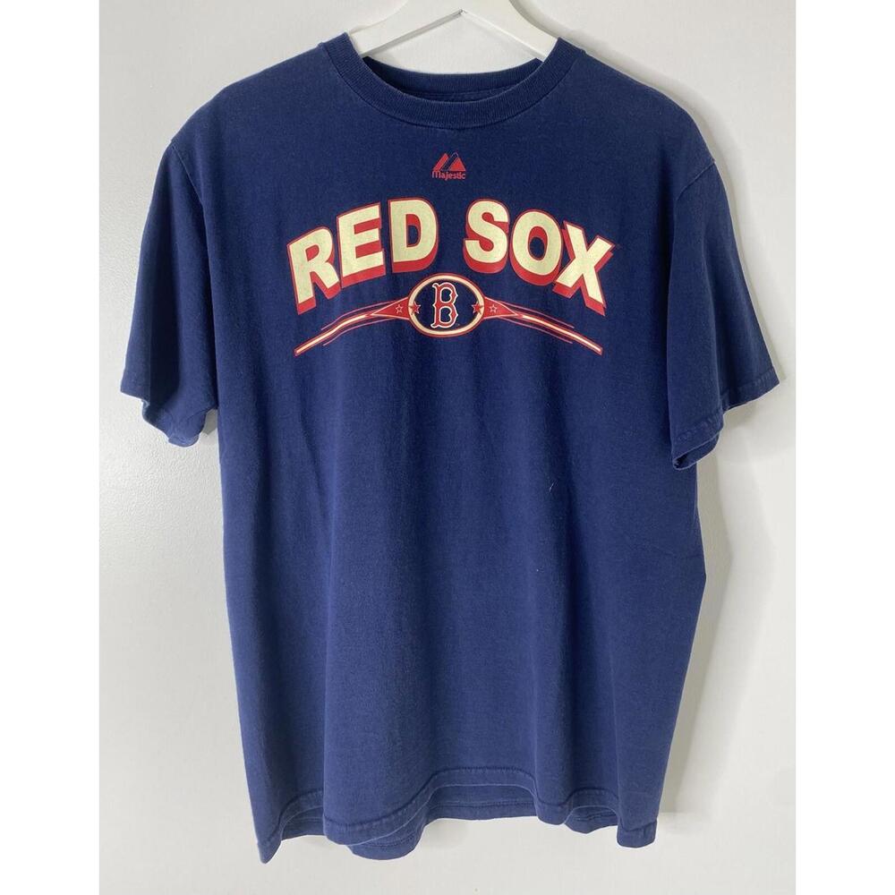 Boston Red Sox MLB "Boston Archive" Navy Men's T-Shirt Size M